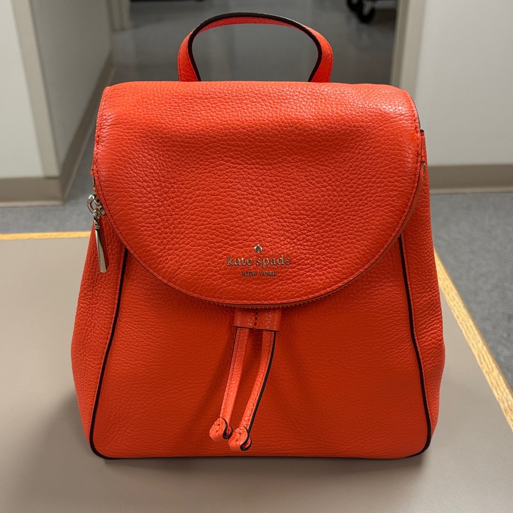 Kate Spade Bold Orange Backpack